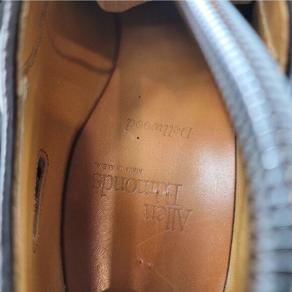 Allen Edmonds Dellwood Mens Oxford Shoes Size 8.5 Brown Leather Split Toe main image 10